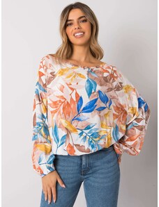 Fashionhunters Beige oversize blouse of Chellies