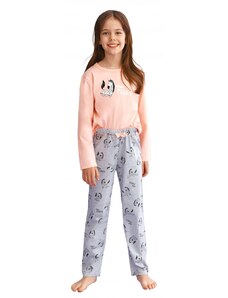 TARO Dievčenské pyžamo 2615 Sarah pink