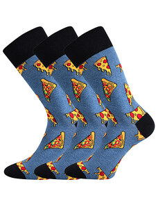 Ponožky LONKA Depate pizza 3 páry 39-42 118140
