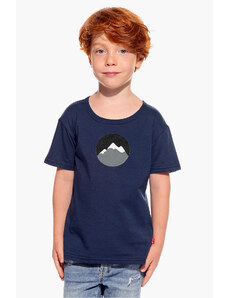 Piskacie Chlapčenské tričko tatry, farba tmavomodrá, veľkosť 86