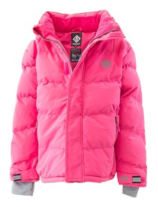 Pidilidi Puffa Neonová zimná bunda pre dievčatá, Pidilidi, PD1110-03, ružová