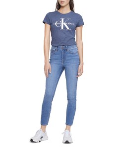 Calvin Klein dámské tričko Iconic modré T1588