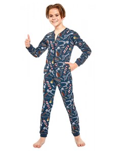 CORNETTE Chlapčenské pyžamo 185/125 Kids Barber 2