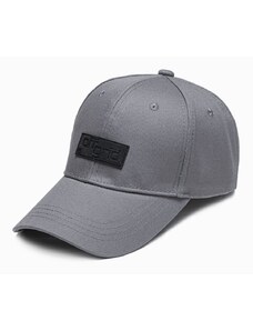 Ombre Clothing Pánska baseballová čiapka - sivá V3 H102