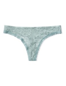 Victoria's Secret Floral Lace Thong Panty L