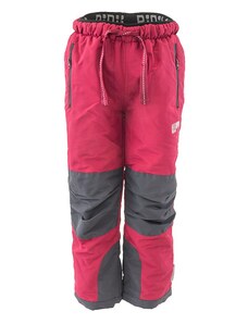 Pidilidi Outdoorové športové nohavice s podšívkou TC, Pidilidi, PD1137-16, bordová