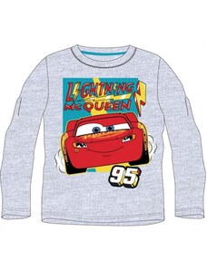 E plus M Chlapčenské tričko s dlhým rukávom Autá / Cars - Blesk McQueen 95