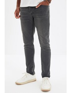 Trendyol Collection Šedé džínsy Skinny Fit
