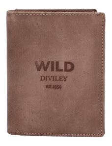 WILD collection Pánska kožená peňaženka taupe - WILD 1931 taupe