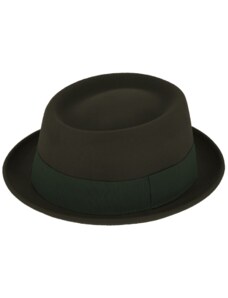 Fiebig - Headwear since 1903 Plstený klobúk porkpie - Fiebig - zelený klobúk