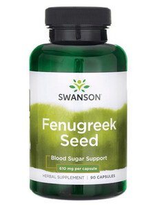 Swanson Fenugreek Seed 90 ks, kapsule, 610 mg