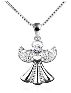 Dámsky strieborný náhrdelník ANGELINE