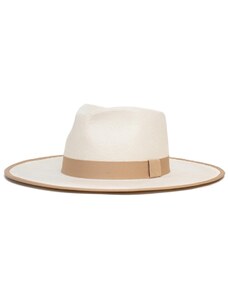 Béžový plstený klobúk so širokou strieškou - americký klobúk Goorin Bros. - Adore You collection