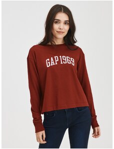 Červené dámske tričko s logom GAP 1969