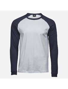 Tee Jays Modro-biele pánske tričko