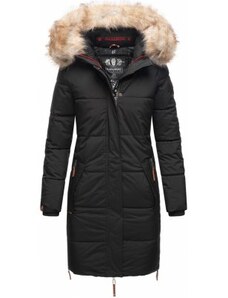 Navahoo Halina dámska zimná bunda s kapucňou, čierna