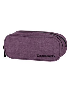 CoolPack Školské púzdro Clever Snow purple
