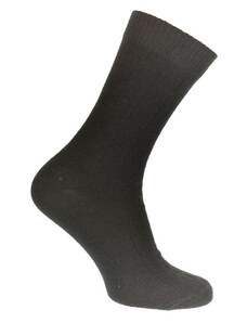 JOHN-C Dámske luxusné čierne vlnené ponožky GOAT