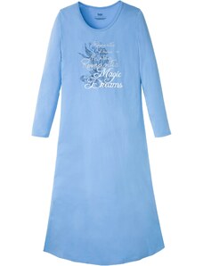 bonprix Nočné šaty, farba modrá, rozm. 56/58