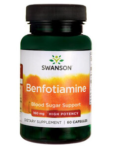 Swanson High-Potency Benfotiamine 60 ks, kapsule, 160 mg