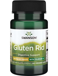 Swanson Gluten Rid with Tolerase G 90 ks, vegetariánska kapsula, 100 mg, EXP. 10/2023