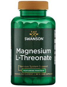 Swanson Magnesium L-Threonate 90 ks, vegetariánska kapsula