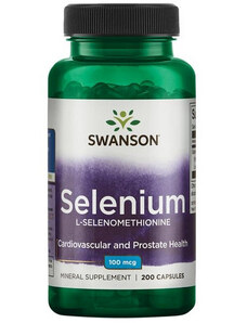 Swanson Selenium L-Selenomethionine 200 ks, kapsule, 100 mcg