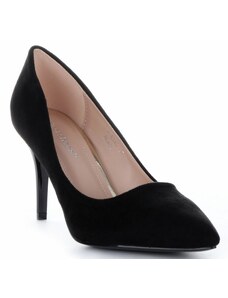 dámske ihlové lodičky Ideal Shoes čierna P-6435