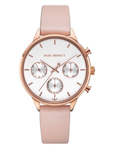 Paul Hewitt White Sand Rose Gold Leather Nude