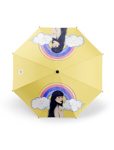 Dáždnikovo Dlhý dáždnik Dúhová nálada - žltá