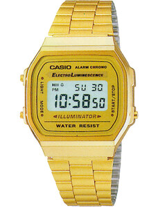 Pánske hodinky Casio A 168G-9 Gold