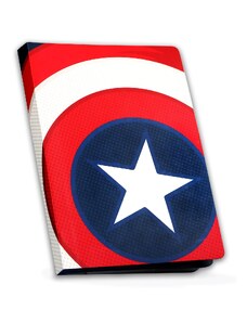 Half Moon Bay Zápisník A5 Marvel - Kapitán Amerika