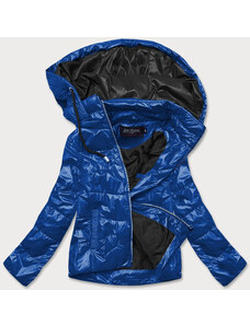 Jejmoda Dámska jarná bunda MODA2005BIG modrá