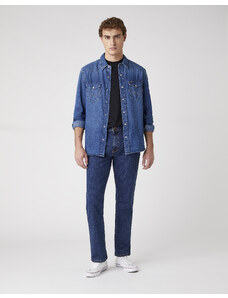 Pánske jeans WRANGLER W12133009 TEXAS STRETCH DARKSTONE