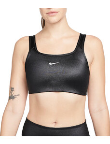 Podprsenka Nike Dri-FIT Swoosh Women s Medium-Support 1-Piece Pad Shine Sports Bra dd1438-010 XS