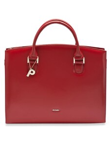 Pracovná kožená kabelka PICARD - Berlin Shopper /Červená - 087 Red/Rot (PI)