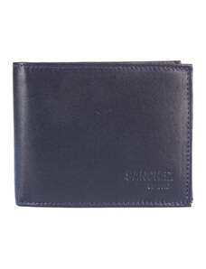 Pánska kožená RFID peňaženka v krabičke Sanchez AM-102R-059 tmavomodrá