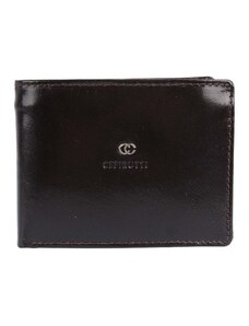 Pánska kožená peňaženka v krabičke Cefirutti CC7680286 tmavohnedá