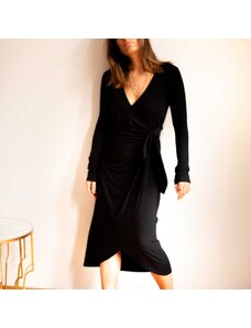 PATCHOULI Čierne šaty GRACE S/M
