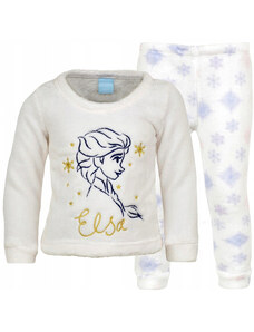 EPLUSM Dievčenské zateplené pyžamo Elsa Frozen