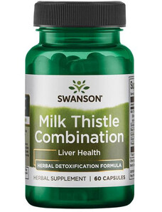 Swanson Milk Thistle Combination 60 ks, kapsule