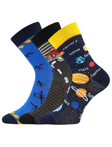 Ponožky BOMA 057-21-43 12/XII mix B - chlapec 3 páry 20-24 117896