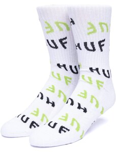 huf Ponožky warp socks white