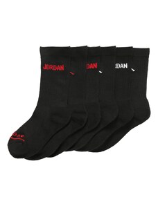 Jordan Ponožky červená / čierna / biela