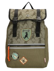Beagles Tmavozelený batoh do školy „Raptor“
