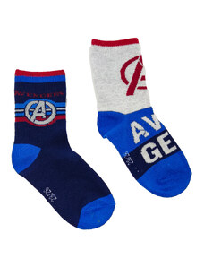 EPLUSM Chlapčenské vysoké ponožky Avengers - 2 ks