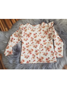 ZuMa Style Dievčenské tričko s kvetmi - 116, kvetinový