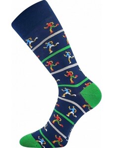 WOODOO farebné veselé ponožky Lonka - BĚŽCI - 1 pár