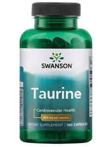 Swanson Taurine 100 ks, kapsule, 500 mg