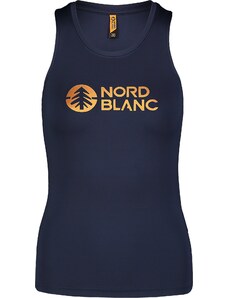 Nordblanc Modré dámske fitness tielko BALM